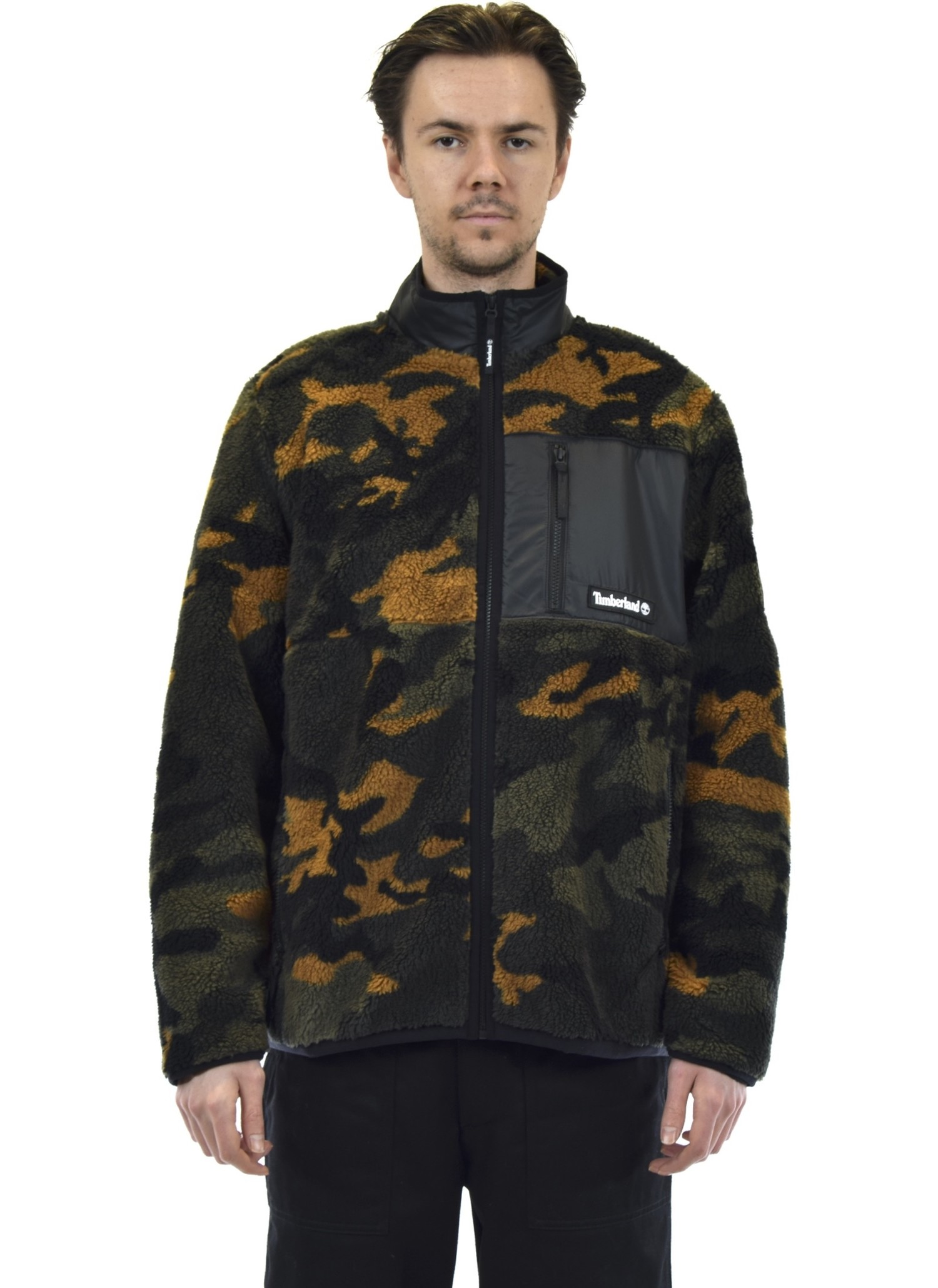 Timberland Wild Camo Windbreaker Jacket Green