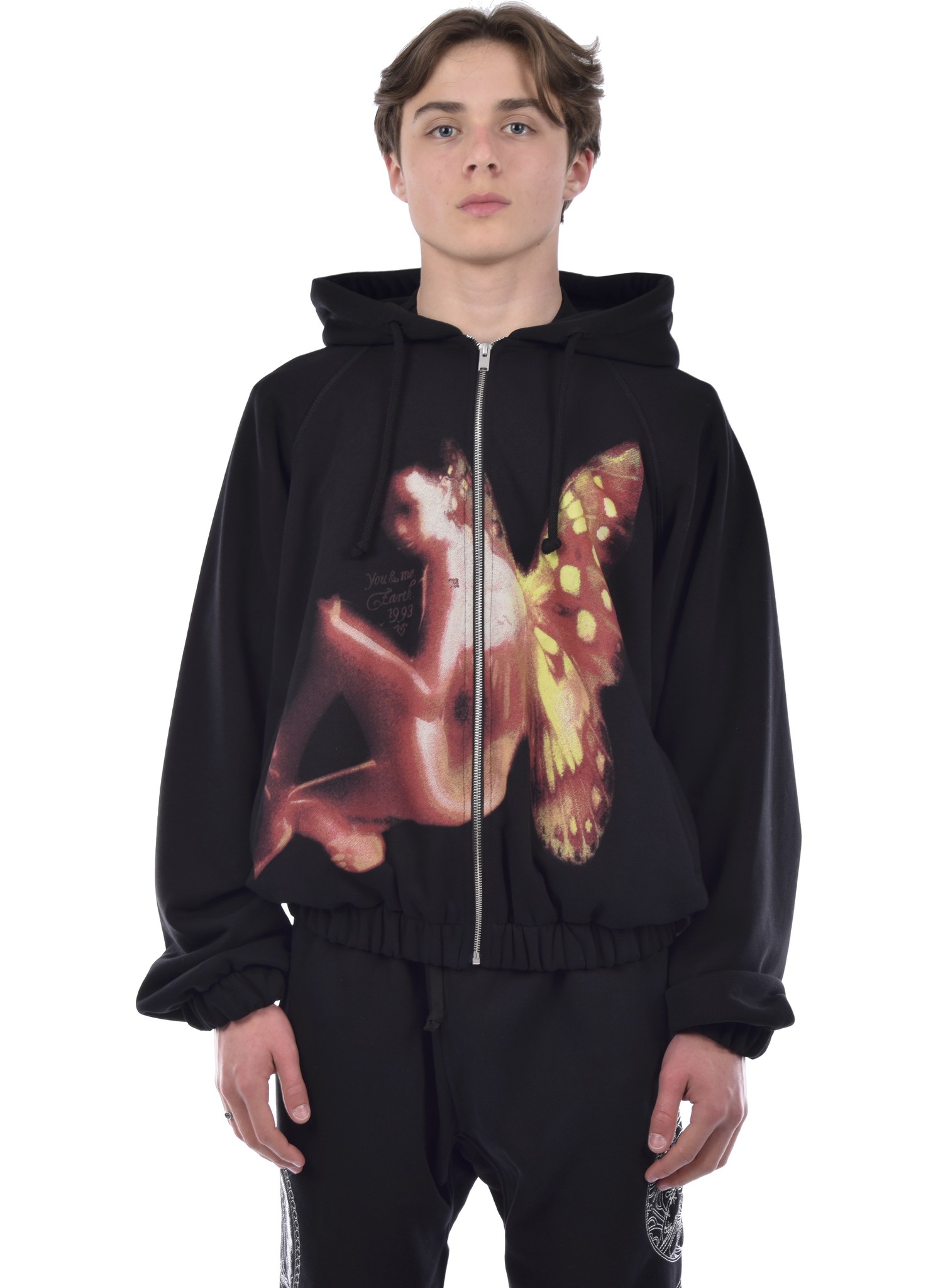 MISBHV Metamorphosis Zipped Hoodie Black Red HALO HALO Store