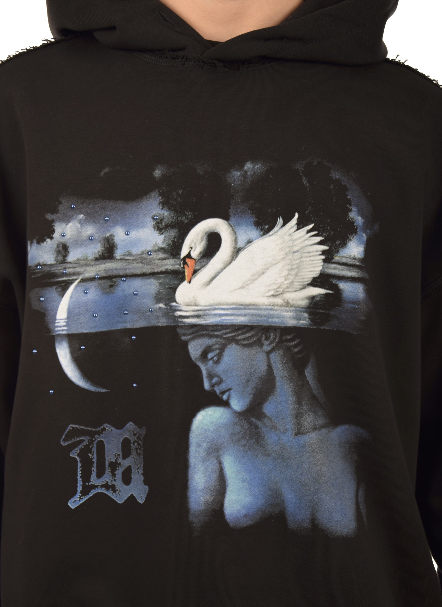 MISBHV Rafal Olbinski Love in You Hoodie Black HALO HALO Sneakerstore