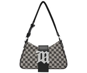 MISBHV logo-jacquard Leather Shoulder Bag - Farfetch