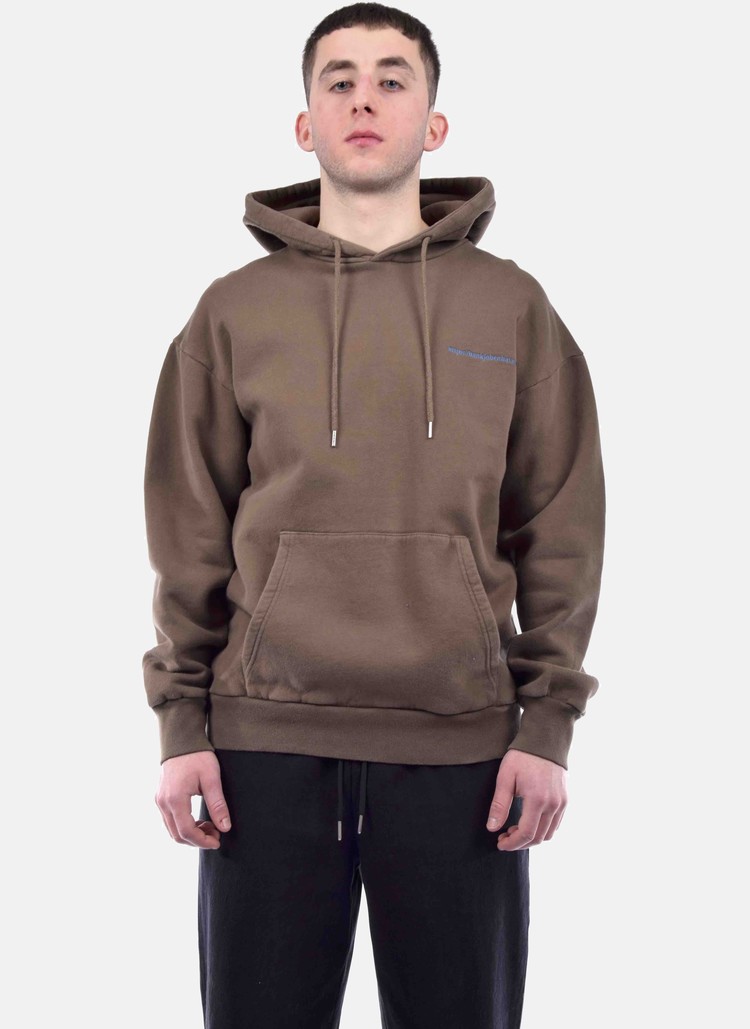 Han Kjobenhavn Artwork Hoodie Brown