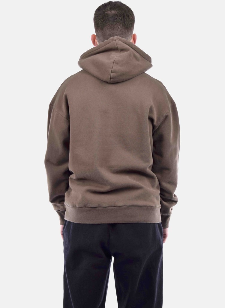 Han Kjobenhavn Artwork Hoodie Brown