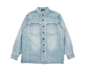 Pleasures Mentor Denim Work Jacket Blue