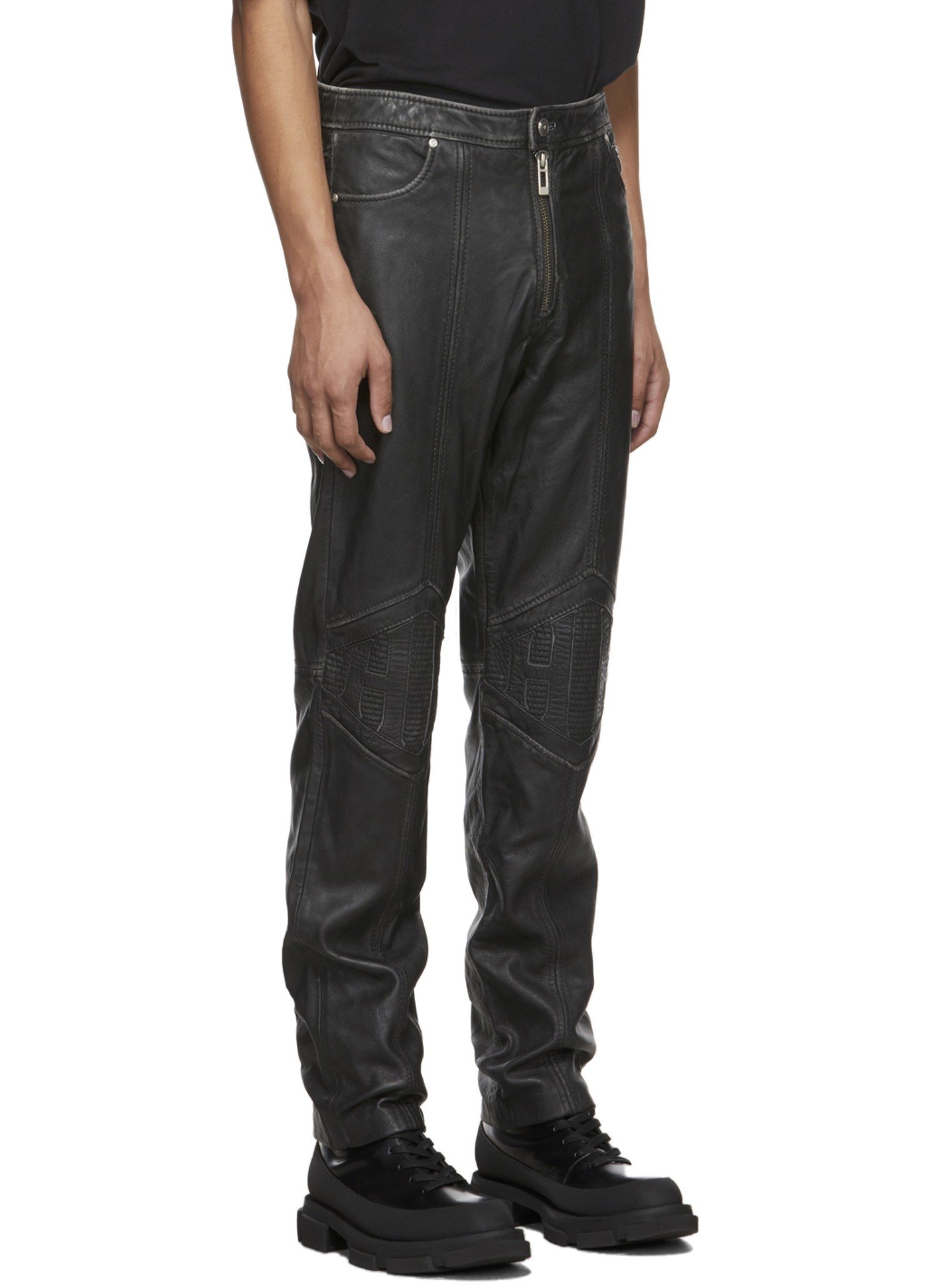 Han Kjøbenhavn Leather HK Pants Black | HALO - HALO