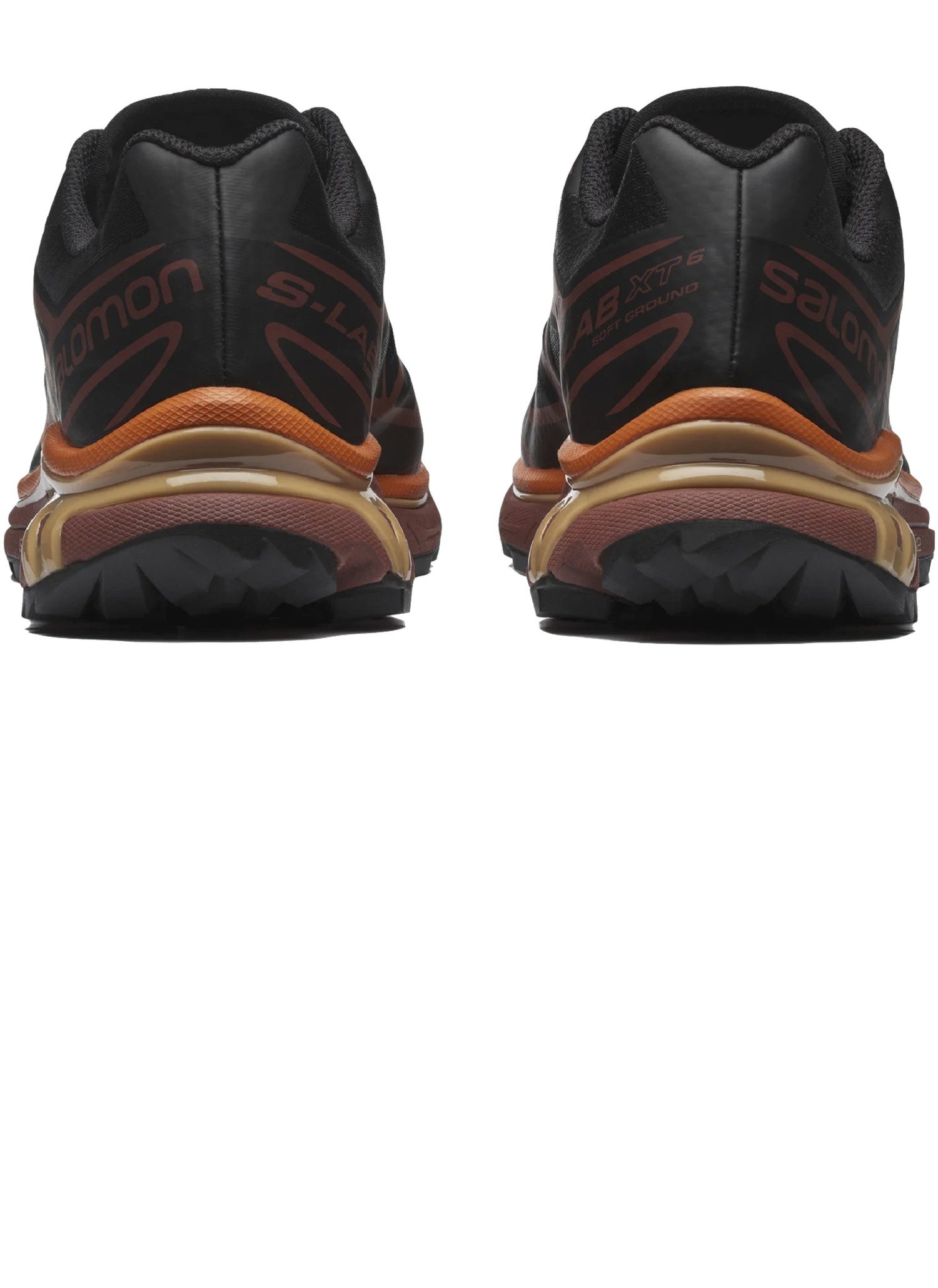 Salomon XT-6 Sneakers 'Black/Chocolate Plum/Vibrant Orange' | HALO