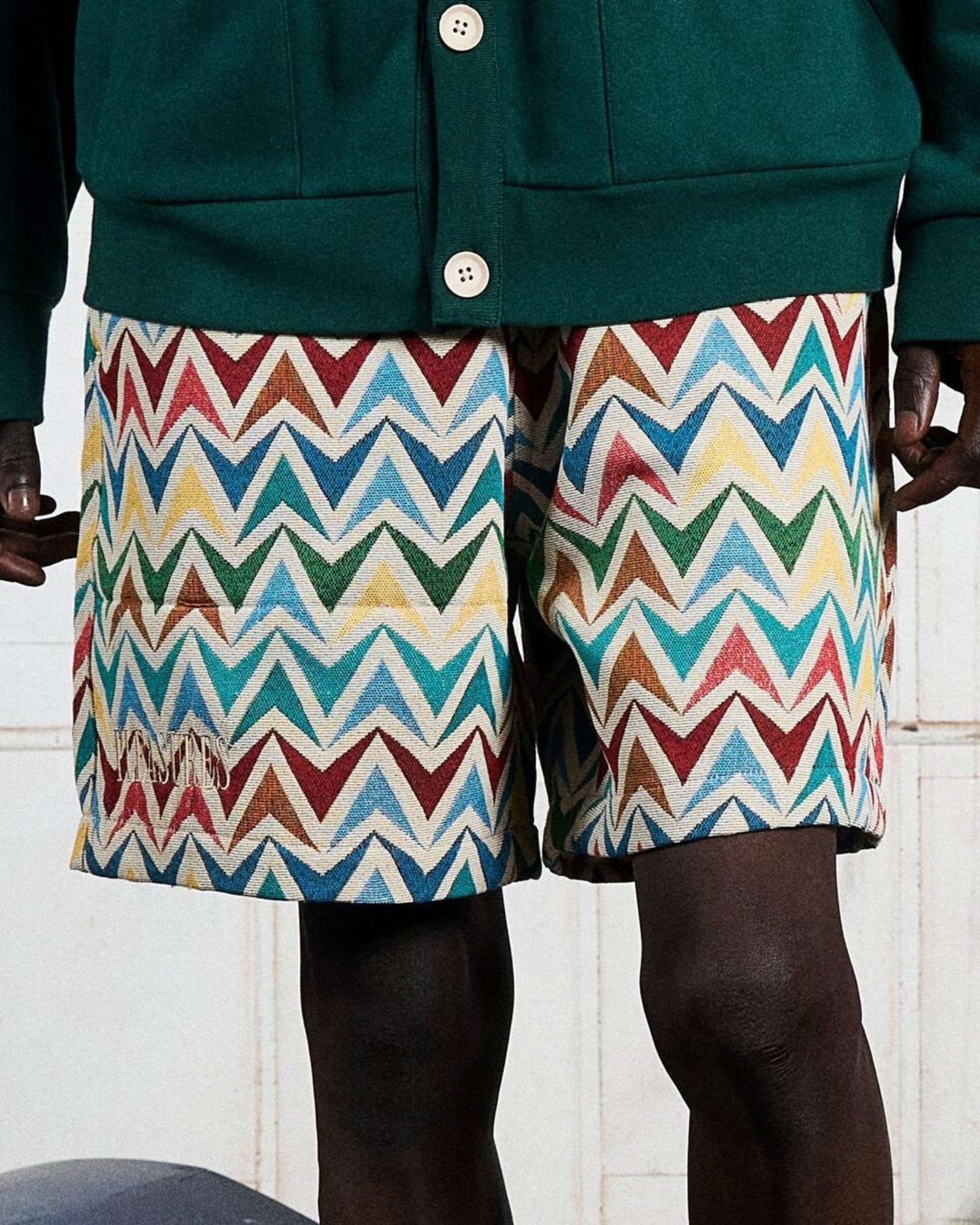 Pleasures Basket Woven Shorts 