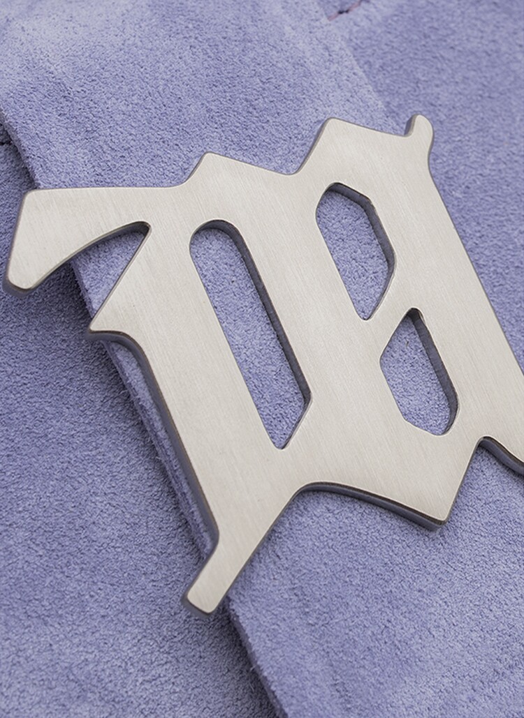 MISBHV Suede Shoulder Bag Mini 'Periwinkle'