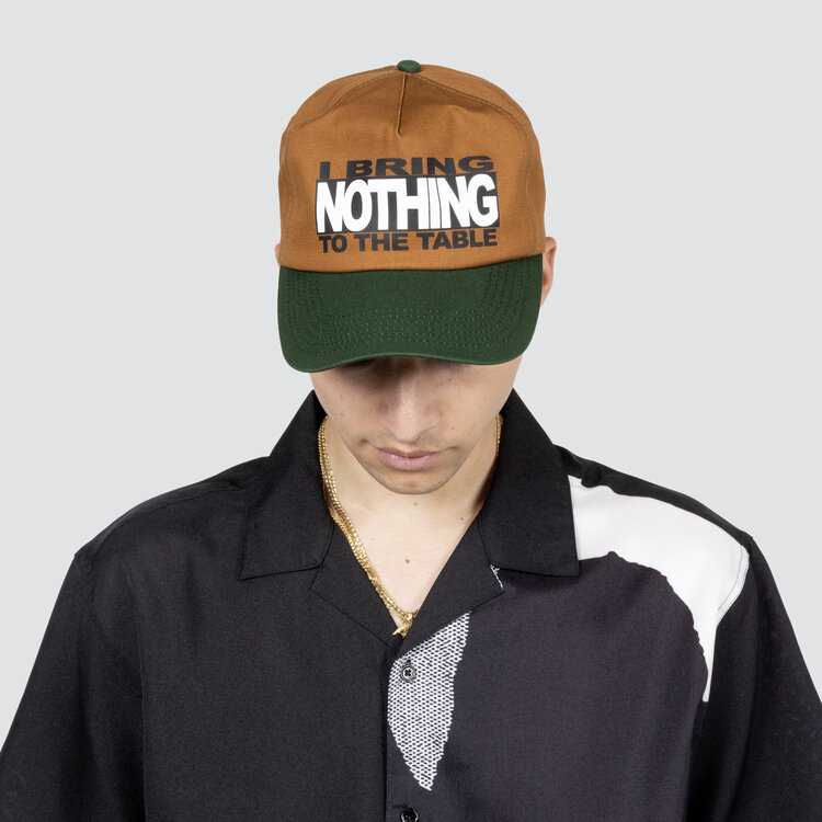 Pleasures I Bring Nothing to the Table Snapback 'Brown & Green'