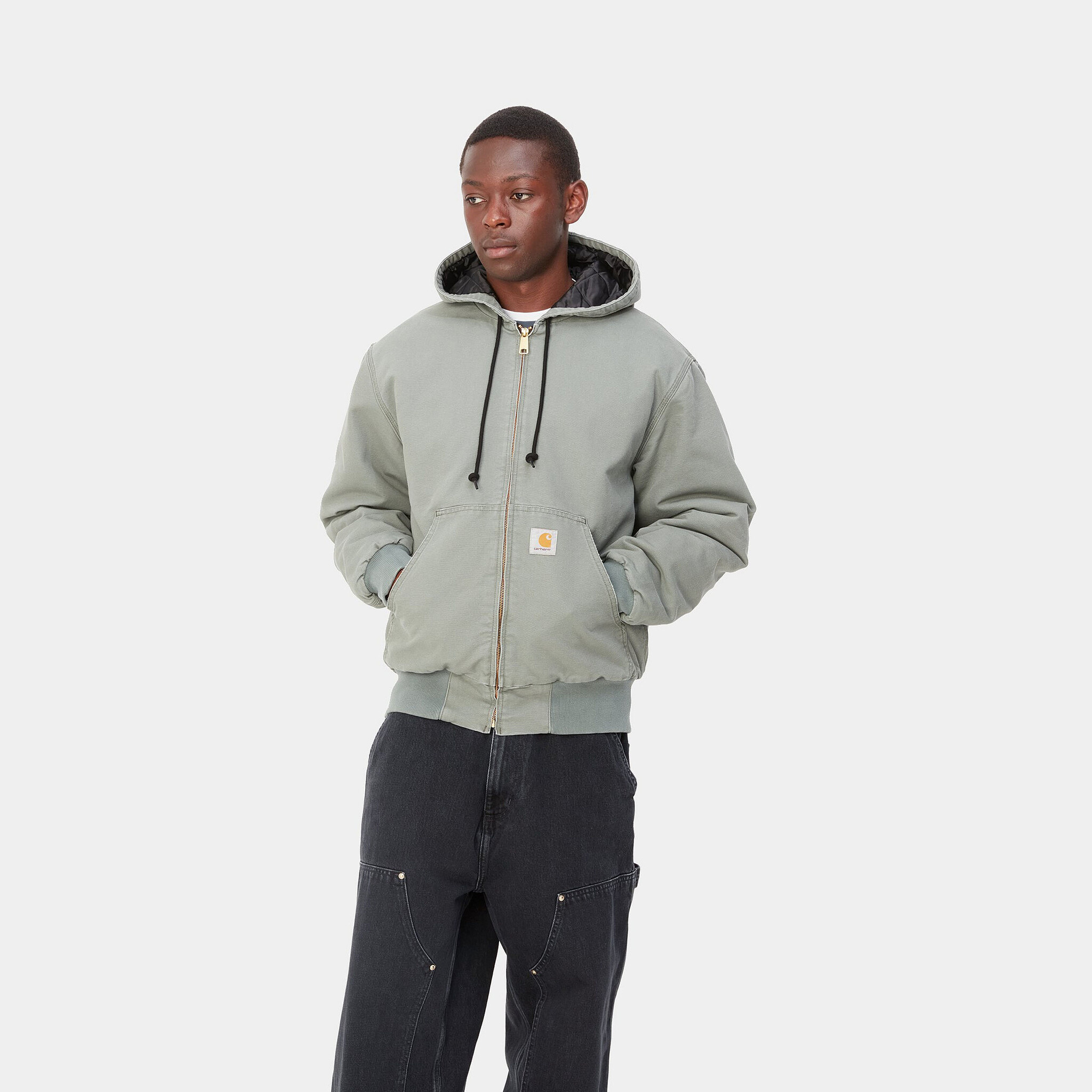 Carhartt WIP OG Active Jacket 'Smoke Green Aged Canvas' | HALO - HALO