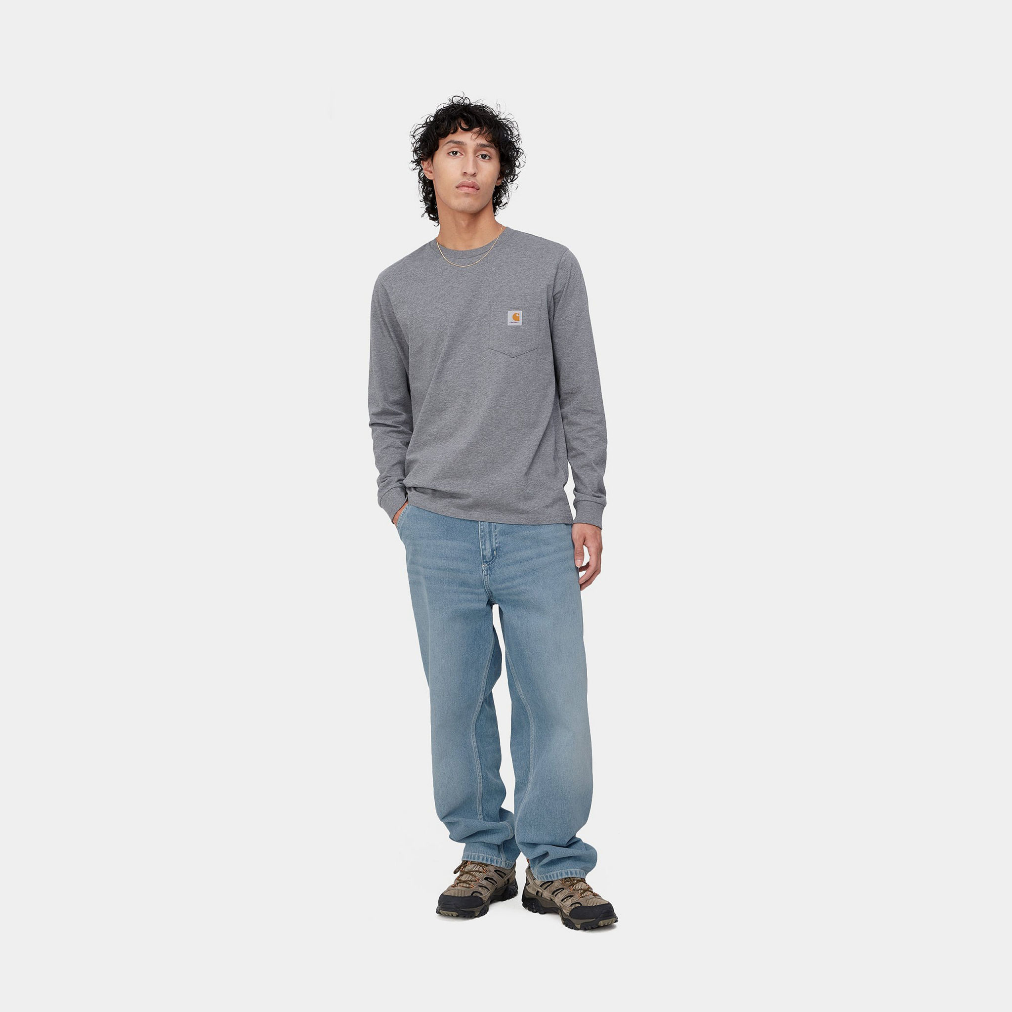 Carhartt WIP Cole Cargo Pant 'Smoke Green Garment Dyed