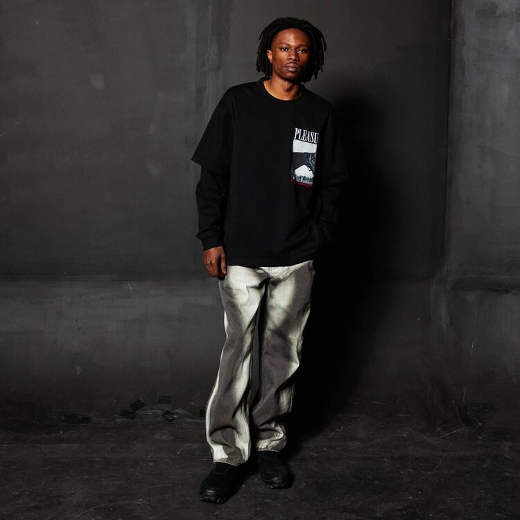 Pleasures KLT Denim Pants 'Black'