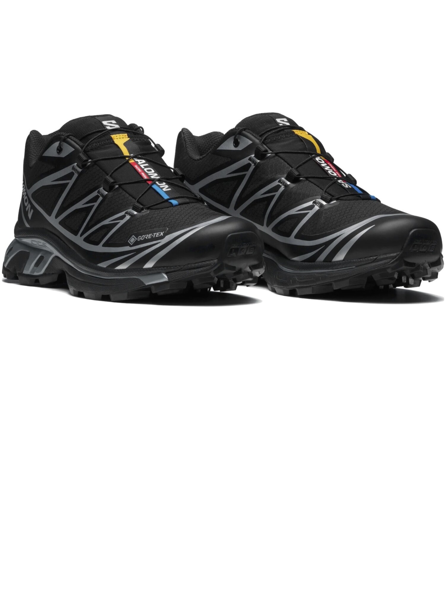 Salomon XT-6 GTX Sneakers 'Black/Black/Ftw Silver' | HALO - HALO