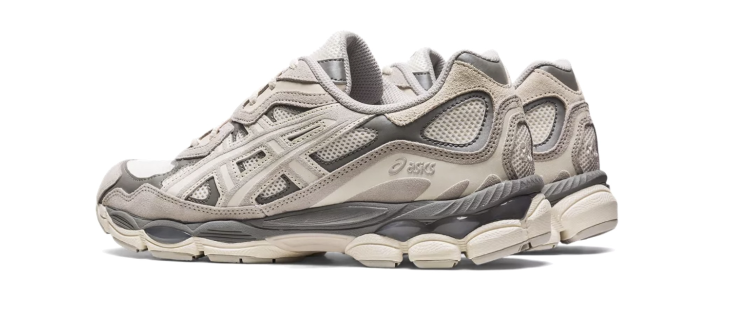 【専用】asics スニーカーGEL-NYC Cream/Oyster Grey Asics Gel NYC Cream Oyster Grey | review & on feet - YouTube