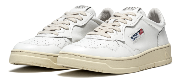 AUTRY Medalist Leather Low Sneakers 'White' (Women's)