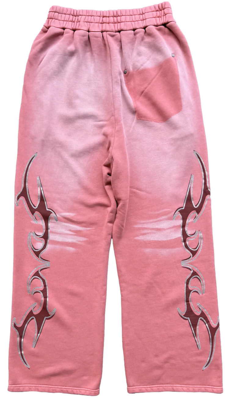 CEEC LA Glitter Layered Print Sweatpants 'Dirty Pink'