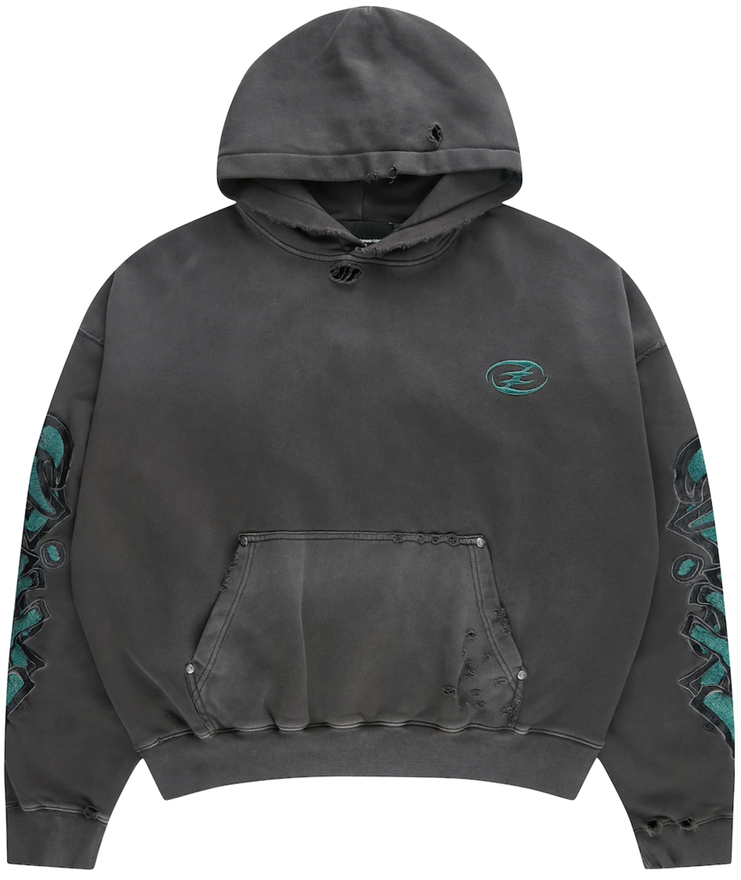 SCREENSHOT Mens Urban Hip Hop Premium Fleece Hoodie - Modern Pullover Size S 880718054980