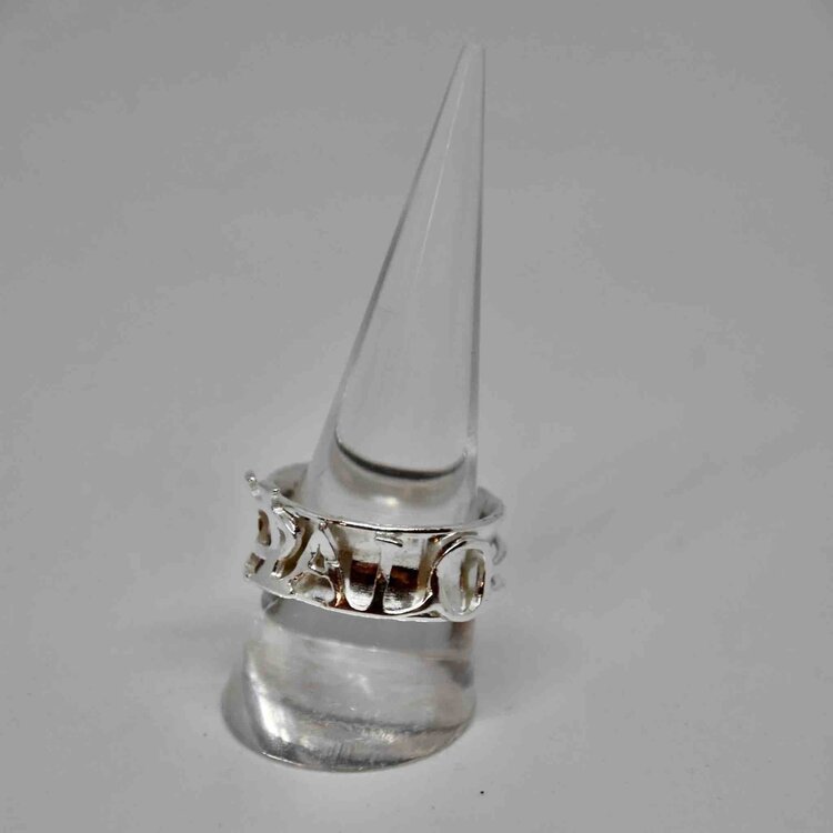 DROOL DESIGN & JEWELLERY HALO Spinner Ring 'Sterling Silver 925'