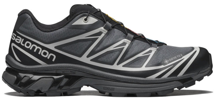 Salomon XT-6 GTX Sneakers 'Black/Ebony/Lunar Rock'