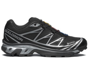 Salomon XT-6 GTX Sneakers 'Black/Black/Ftw Silver' | HALO