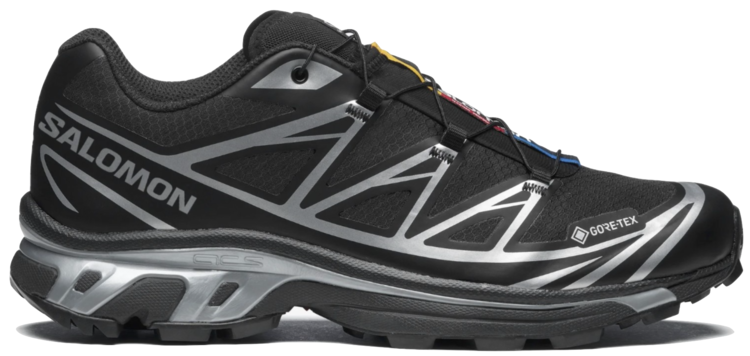 Salomon XT-6 GTX Sneakers 'Black/Black/Ftw Silver'