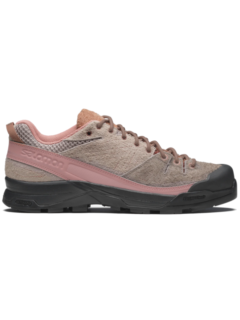 Salomon X-ALP Suede Sneakers 'Etherea/Russet/Hyma Pink'