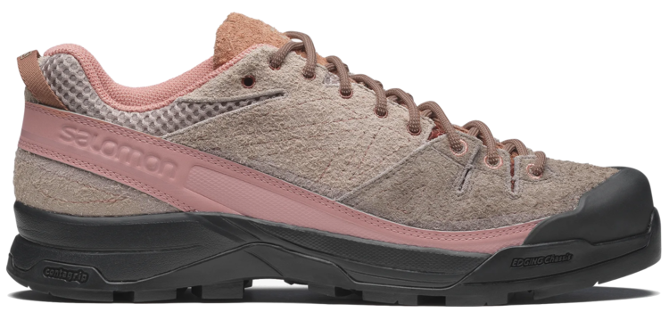 Salomon X-ALP Suede Sneakers 'Etherea/Russet/Hyma Pink'