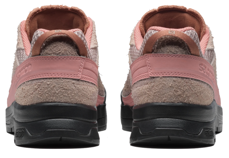 Salomon X-ALP Suede Sneakers 'Etherea/Russet/Hyma Pink'