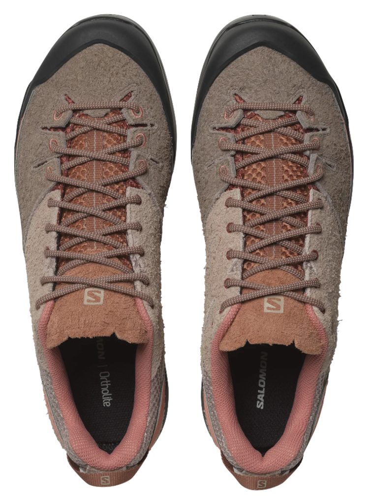 Salomon X-ALP Suede Sneakers 'Etherea/Russet/Hyma Pink'