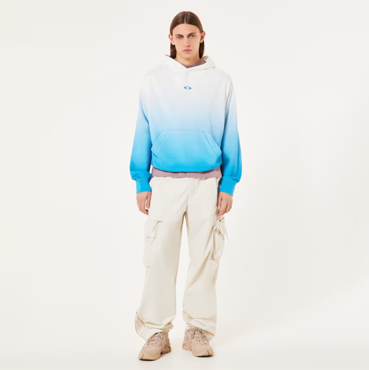 OAKLEY Ombre Ellipse Gradient Hoodie 'Swimming Blue'
