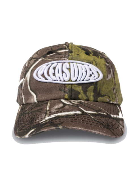Pleasures Bubble Logo Polo Cap 'Camo'