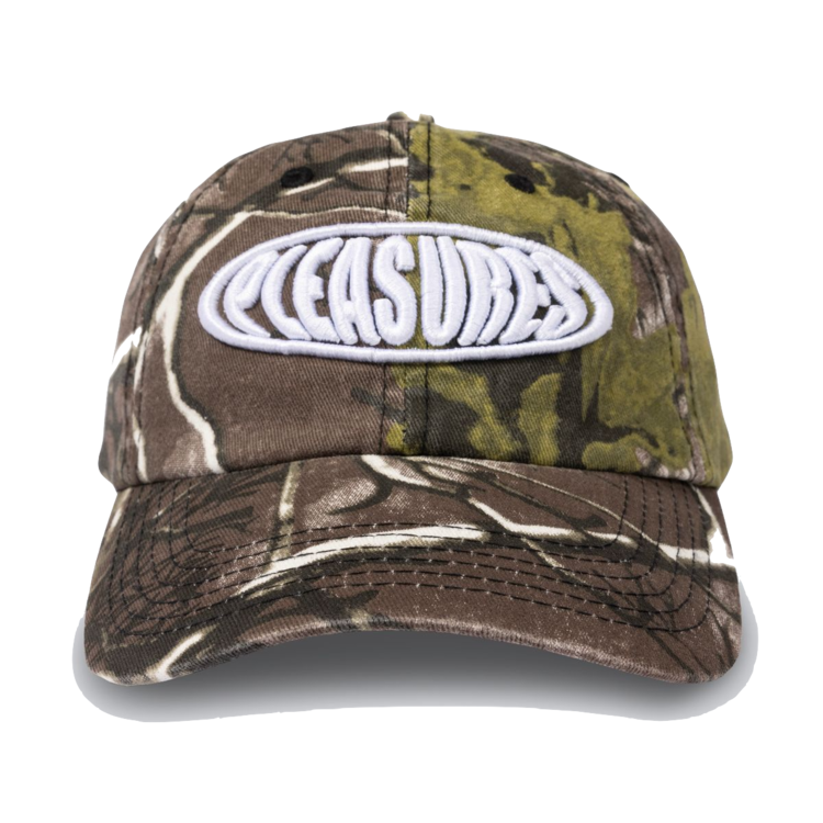 Pleasures Bubble Logo Polo Cap 'Camo'
