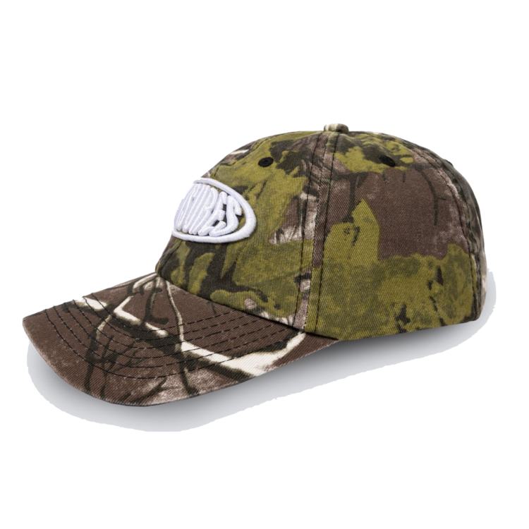 Pleasures Bubble Logo Polo Cap 'Camo'