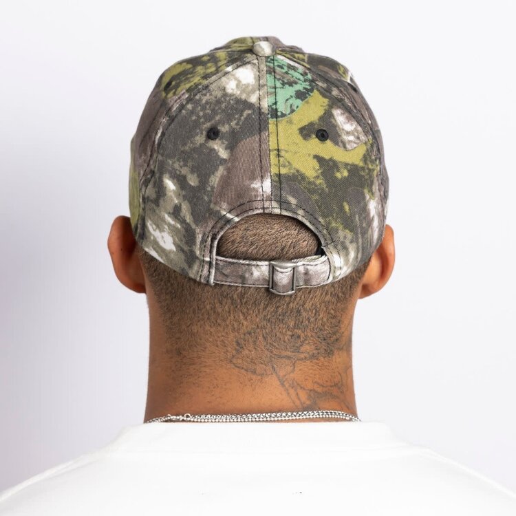Pleasures Bubble Logo Polo Cap 'Camo'