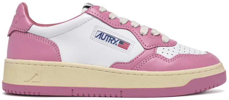AUTRY Medalist Leather Low Sneakers 'White/Polignac' (Women's)