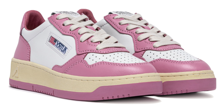 AUTRY Medalist Leather Low Sneakers 'White/Polignac'