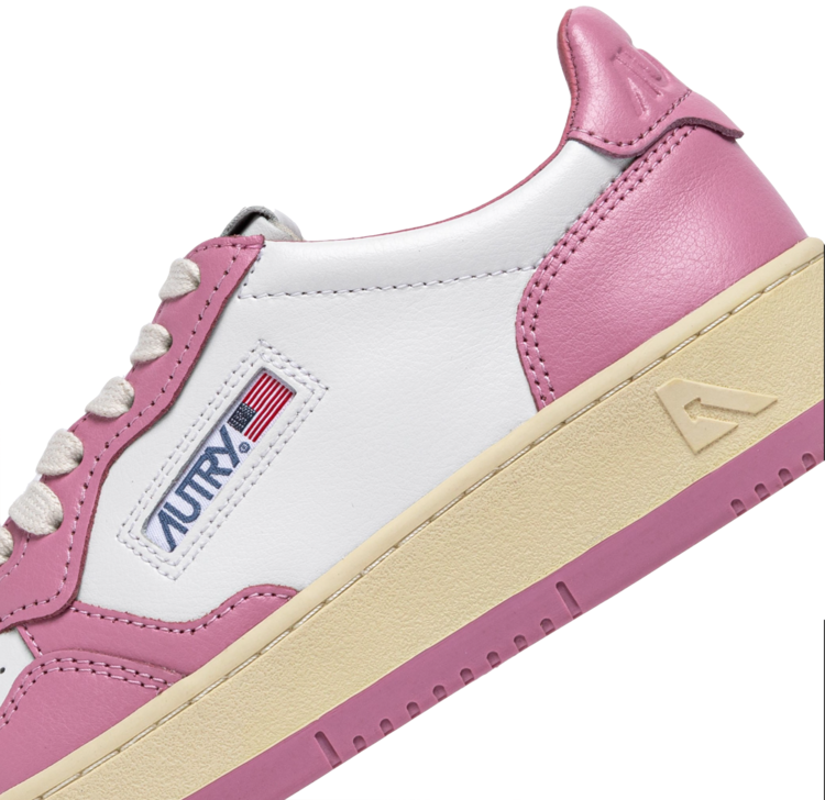 AUTRY Medalist Leather Low Sneakers 'White/Polignac'