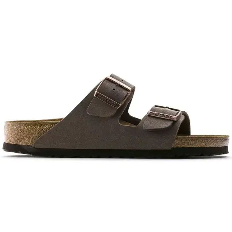 Birkenstock Arizona Birko-Flor Birkibuc 'Mocca'