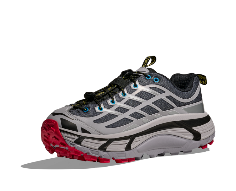 HOKA U MAFATE THREE2 WORDMARK Sneakers 'Ash Grey/Outer Orbit'