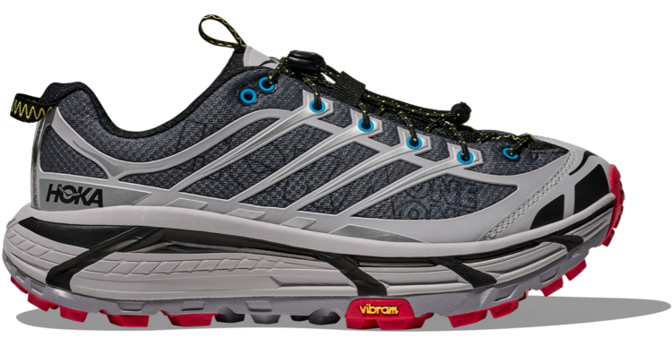 HOKA U MAFATE THREE2 WORDMARK Sneakers 'Ash Grey/Outer Orbit'