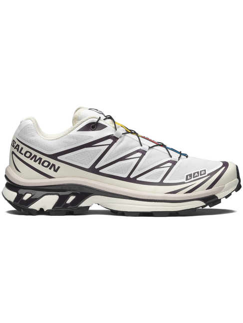 Salomon XT-6 Sneakers 'White/Vanilla Ice/Plum'