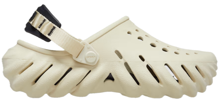 Crocs Echo Clog 'Bone/Black'