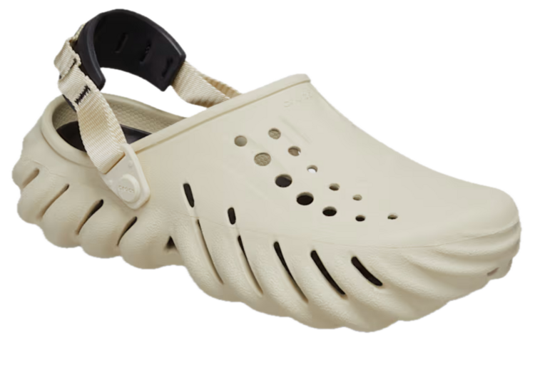 Crocs Echo Clog 'Bone/Black'
