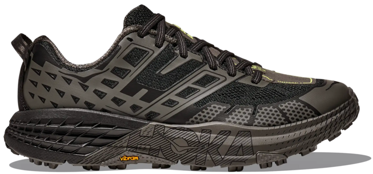 HOKA U Speedgoat 2 Sneakers 'Black/Asphalt Grey'