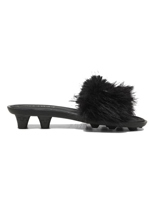 Puma FENTY Slide Chic Fur 'Black'