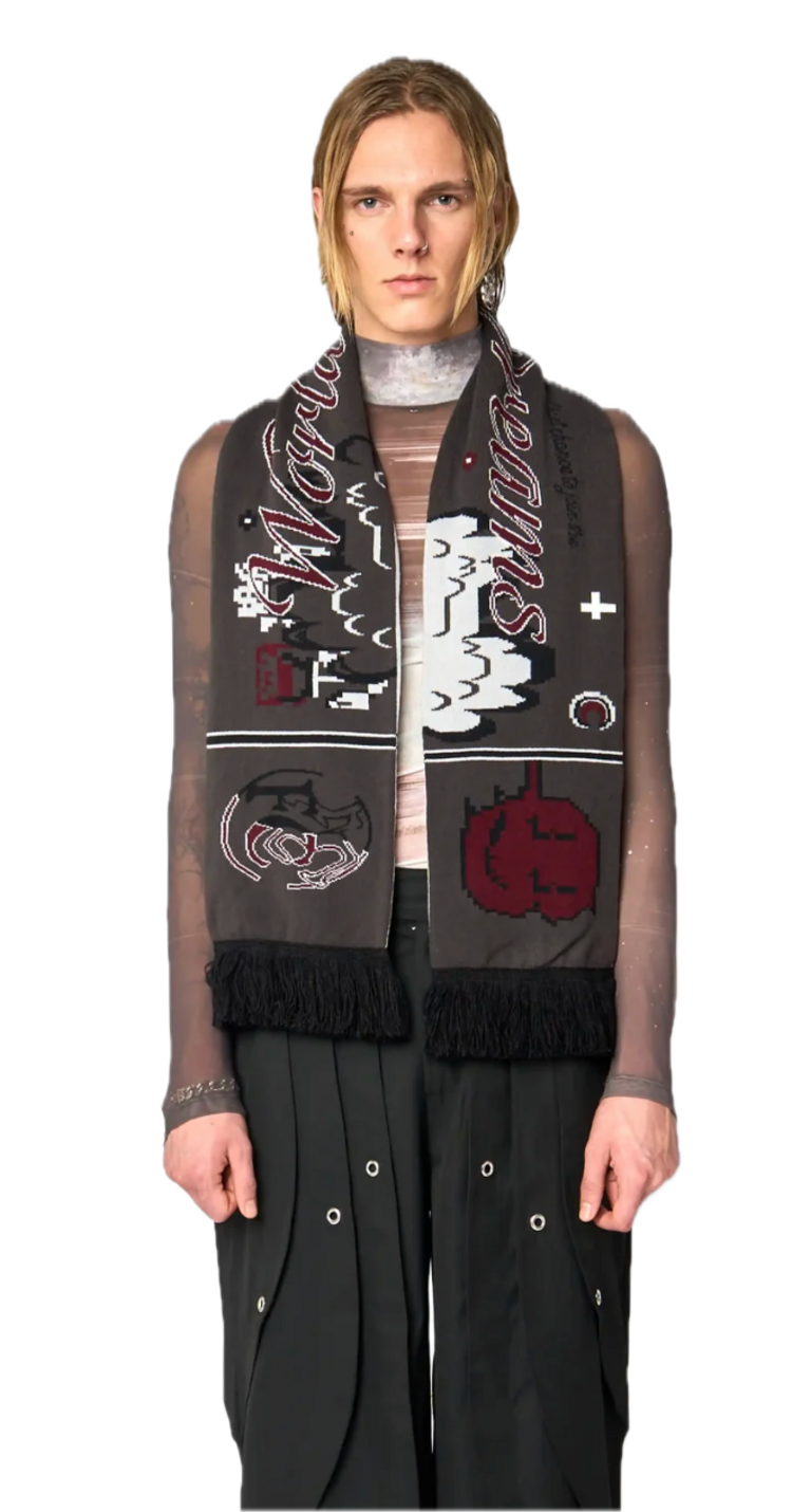 FINE CHAOS Fc Merch Scarf 'Black'