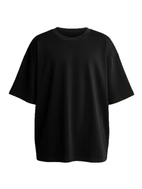 FINE CHAOS Banner Tee 'Black'