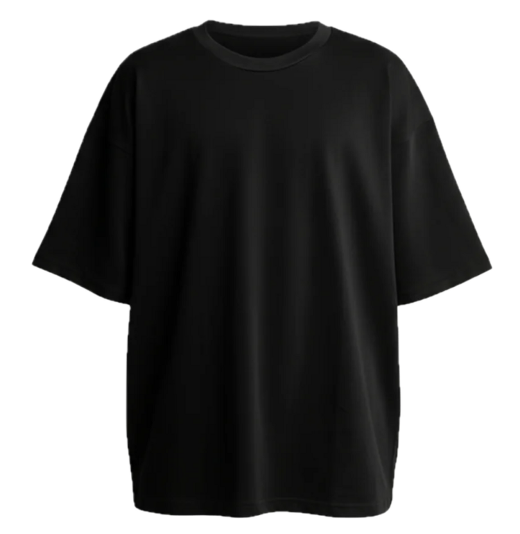 FINE CHAOS Banner Tee 'Black'