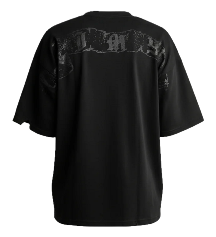 FINE CHAOS Banner Tee 'Black'