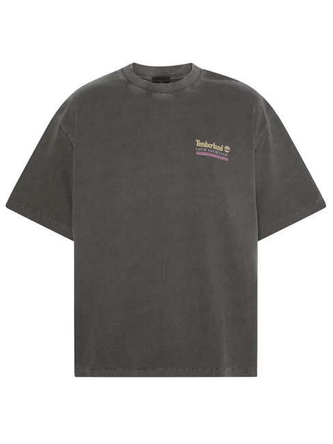 Timberland Fly Fishing Graphic T-Shirt 'Washed Black'