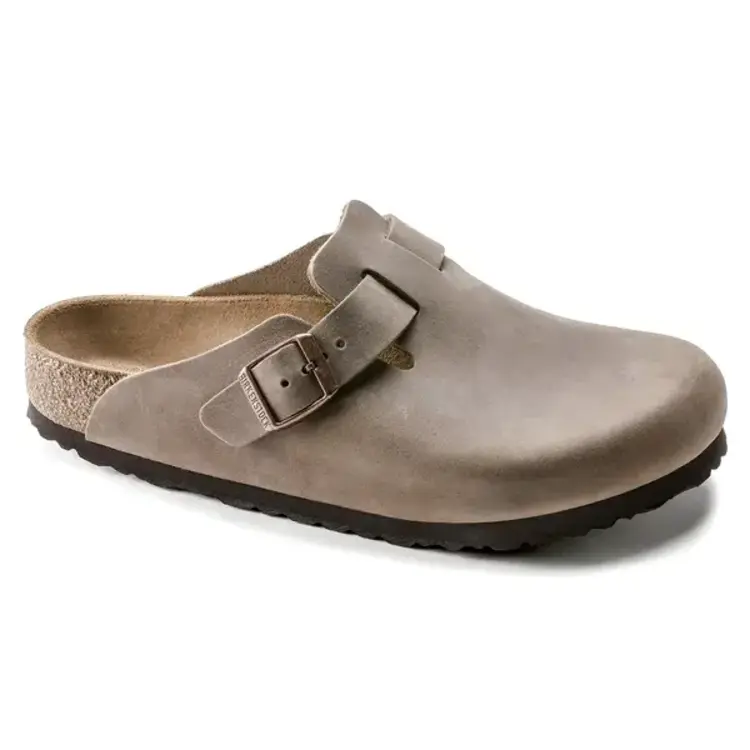 Birkenstock Boston Oiled Leather 'Tabacco Brown'